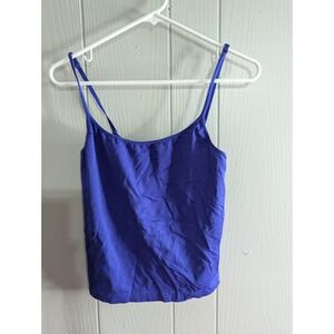 Victorias Secret vintage womens L Body by Victoria blue cropped stretch tank top
